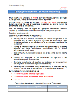 Environmental Policy Thumbnail